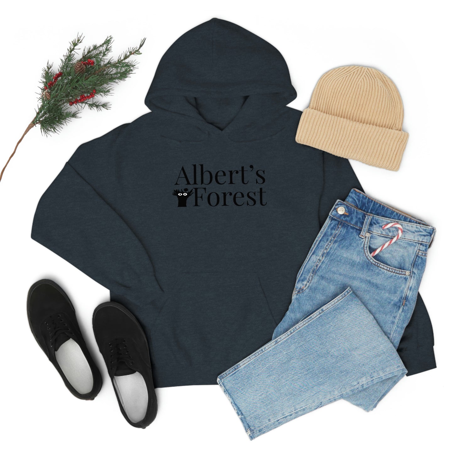 Albert's Forest (White Eyes) Hoodie | Official Undertime Slopper Merch