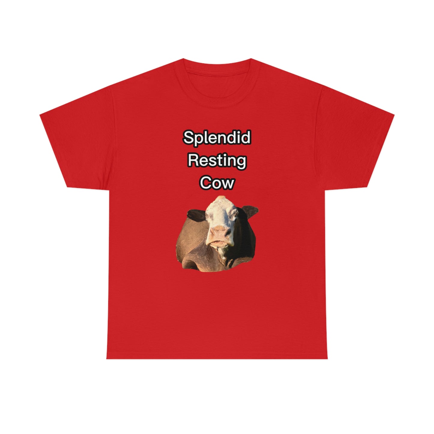 Splendid Resting Cow | Official Undertime Slopper Merch
