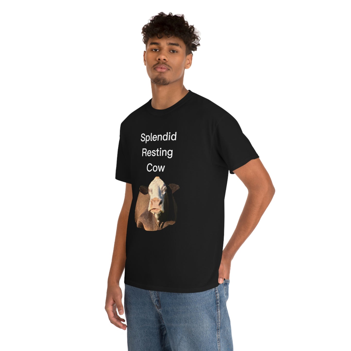 Splendid Resting Cow | Official Undertime Slopper Merch