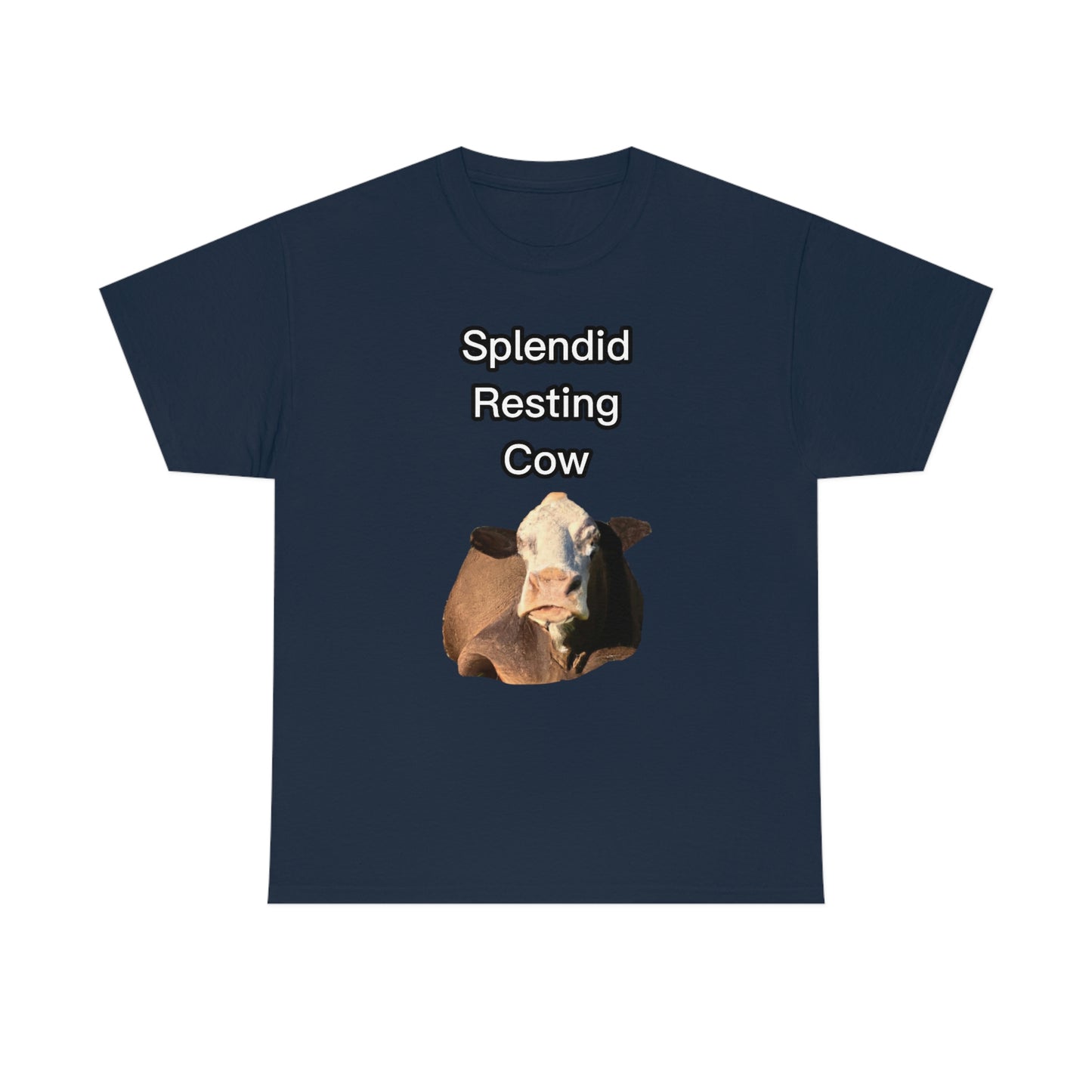 Splendid Resting Cow | Official Undertime Slopper Merch