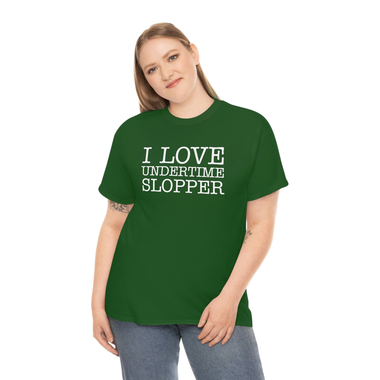 I love Undertime Slopper (White Text) | Official Undertime Slopper Merch