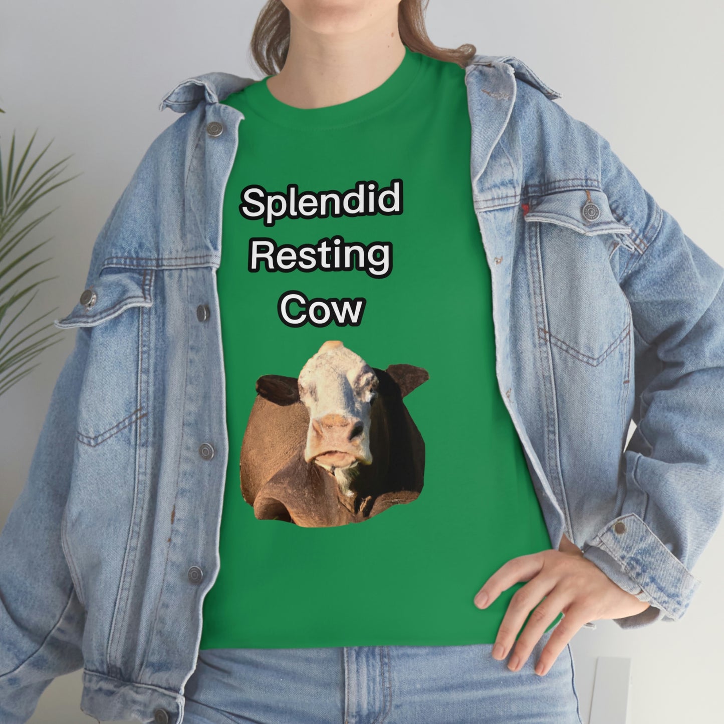 Splendid Resting Cow | Official Undertime Slopper Merch