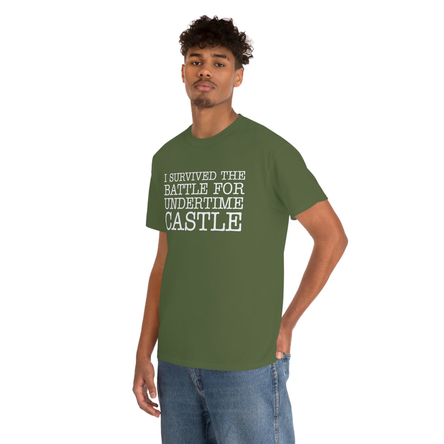 I Survived The Battle For Undertime Castle (White Text) | Official Undertime Slopper Merch
