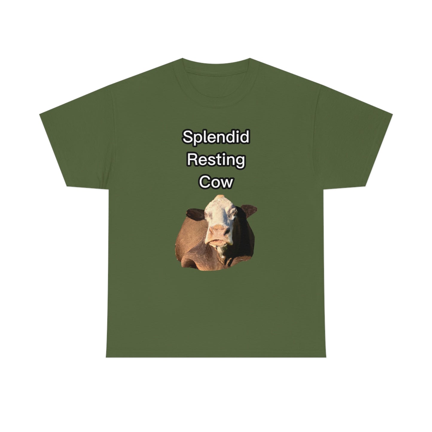 Splendid Resting Cow | Official Undertime Slopper Merch