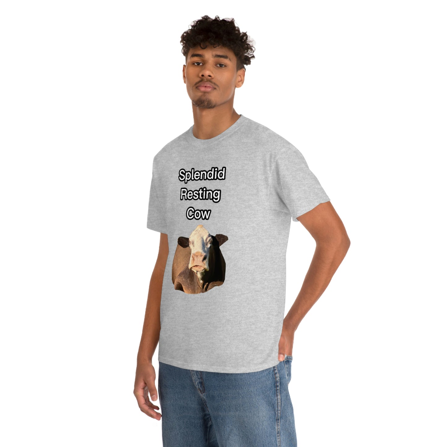 Splendid Resting Cow | Official Undertime Slopper Merch