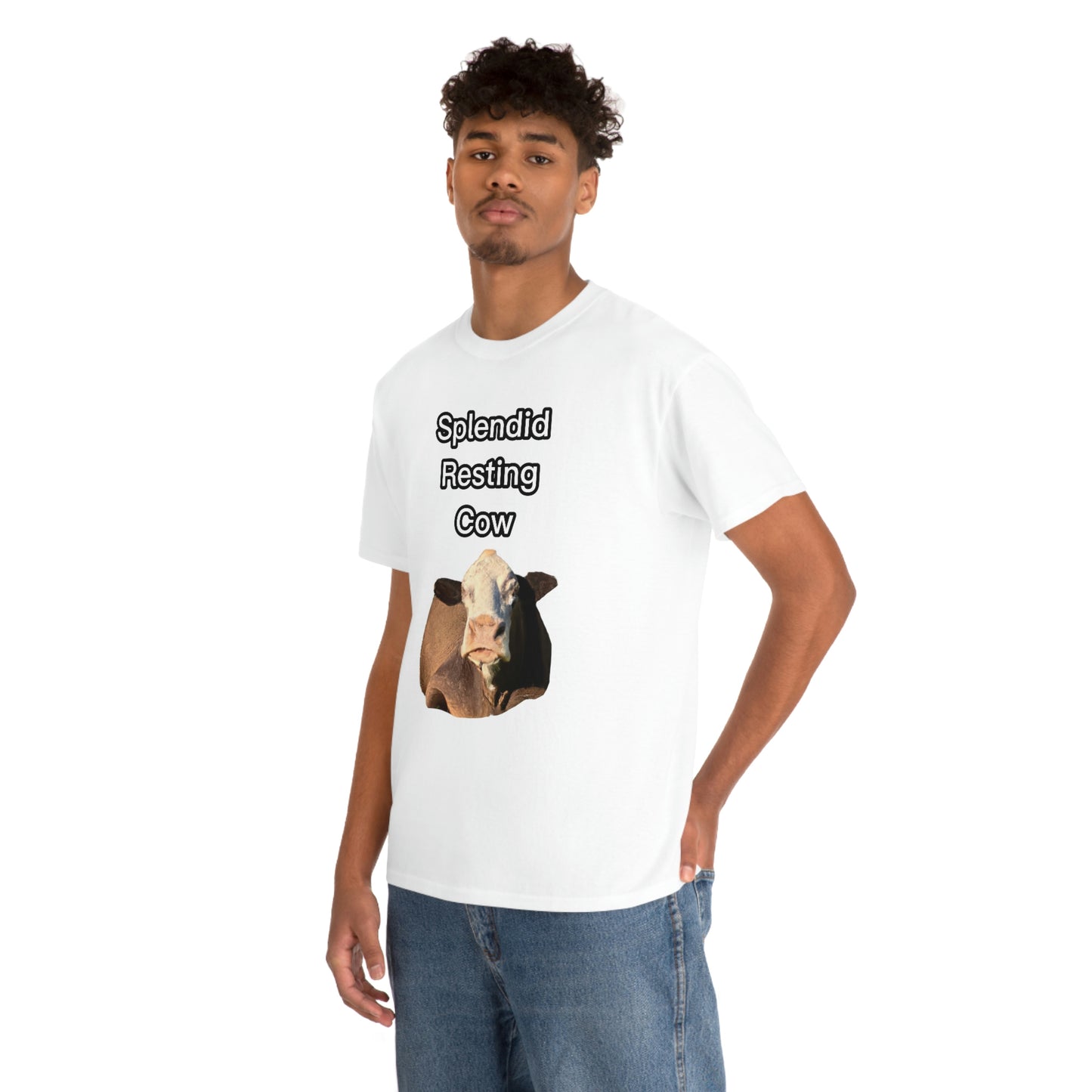 Splendid Resting Cow | Official Undertime Slopper Merch