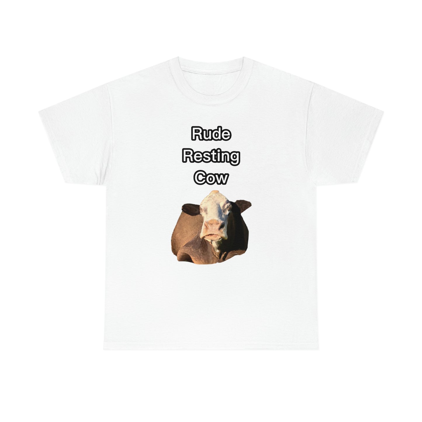 Rude Resting Cow | Official Undertime Slopper Merch