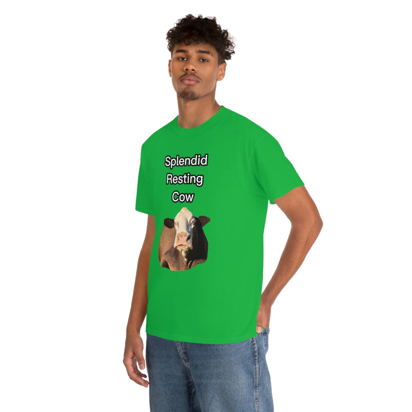 Splendid Resting Cow | Official Undertime Slopper Merch