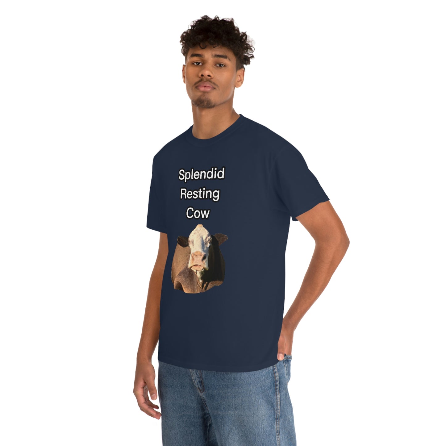 Splendid Resting Cow | Official Undertime Slopper Merch