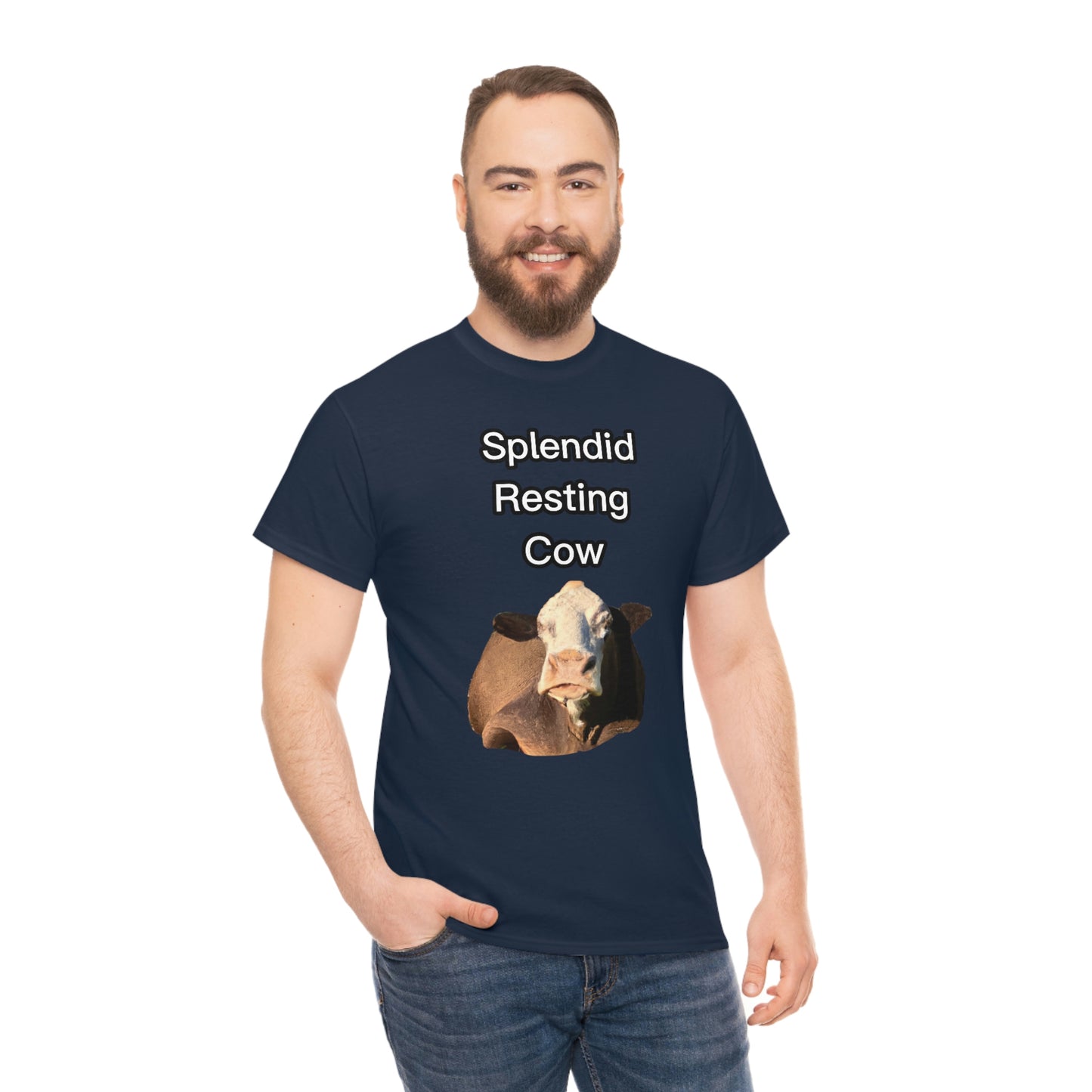 Splendid Resting Cow | Official Undertime Slopper Merch