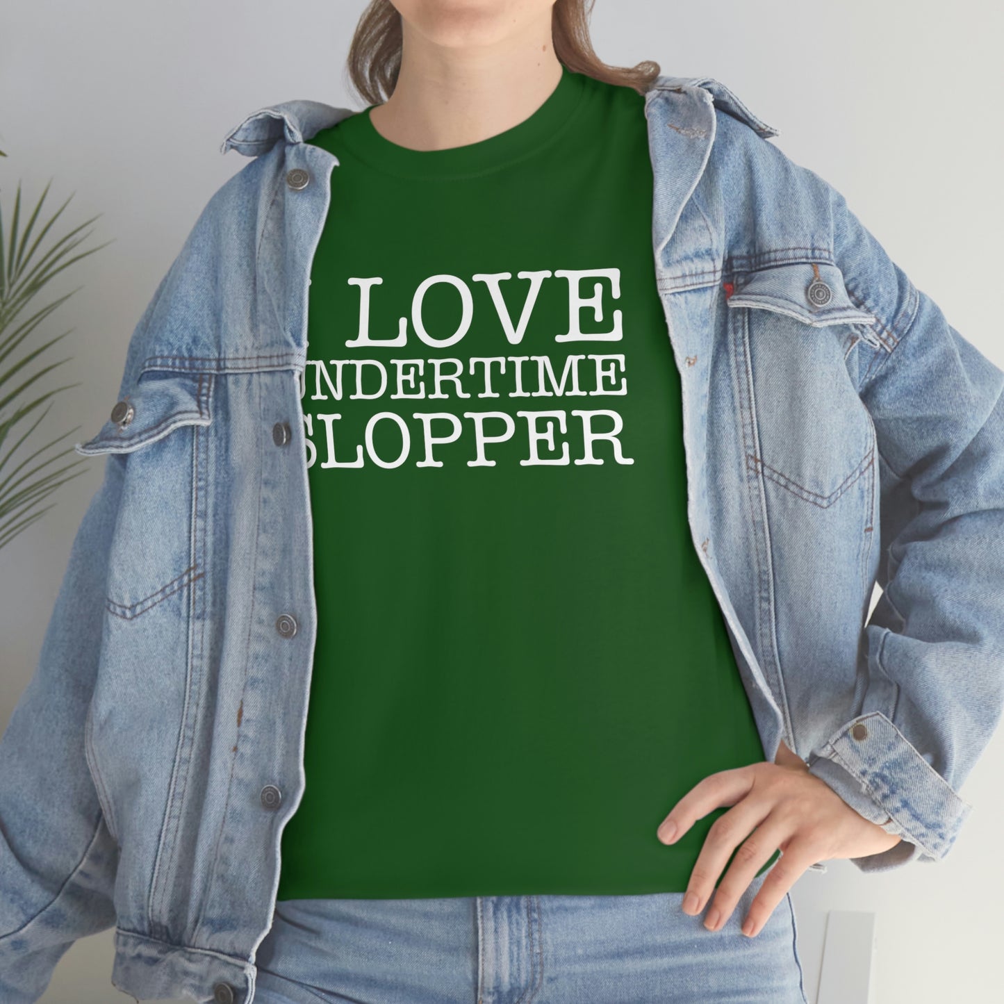 I love Undertime Slopper (White Text) | Official Undertime Slopper Merch