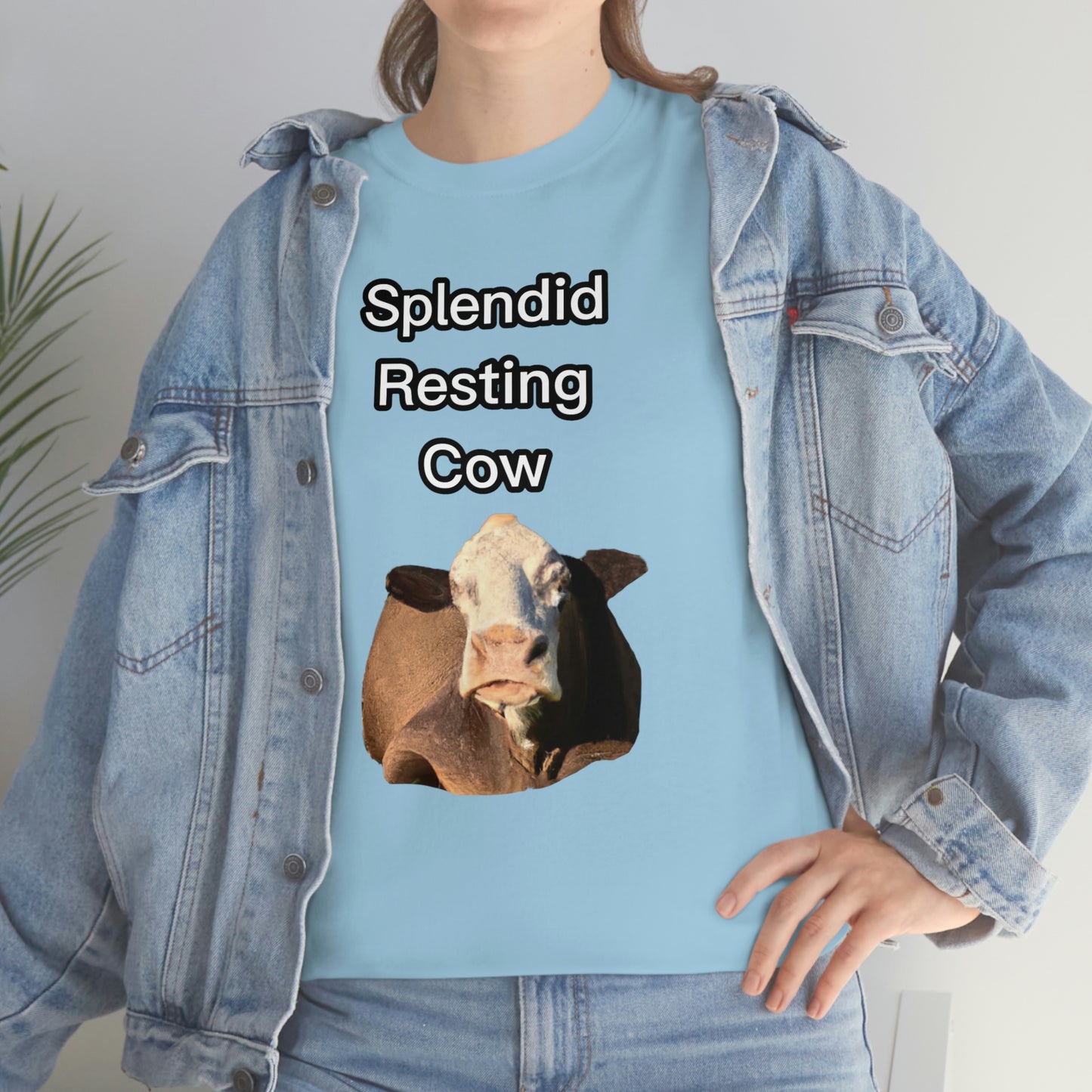 Splendid Resting Cow | Official Undertime Slopper Merch