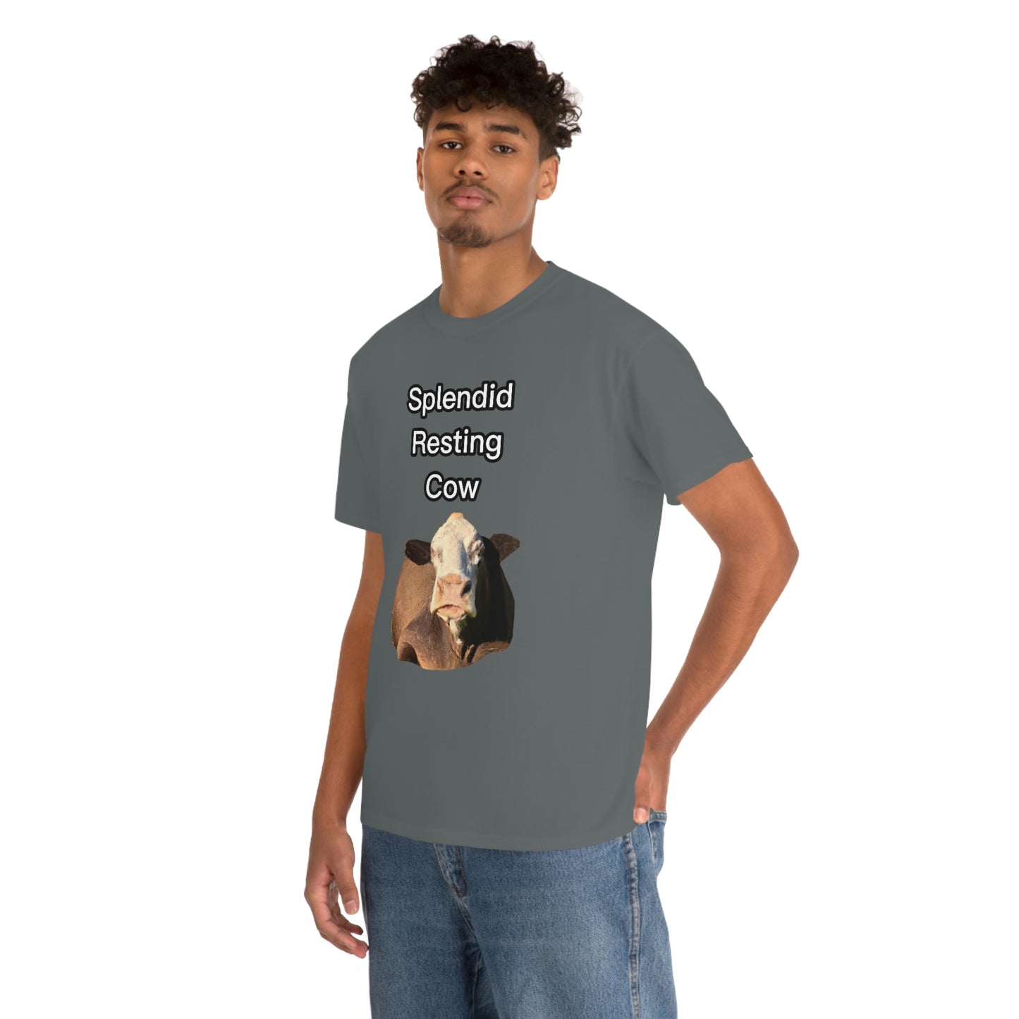 Splendid Resting Cow | Official Undertime Slopper Merch