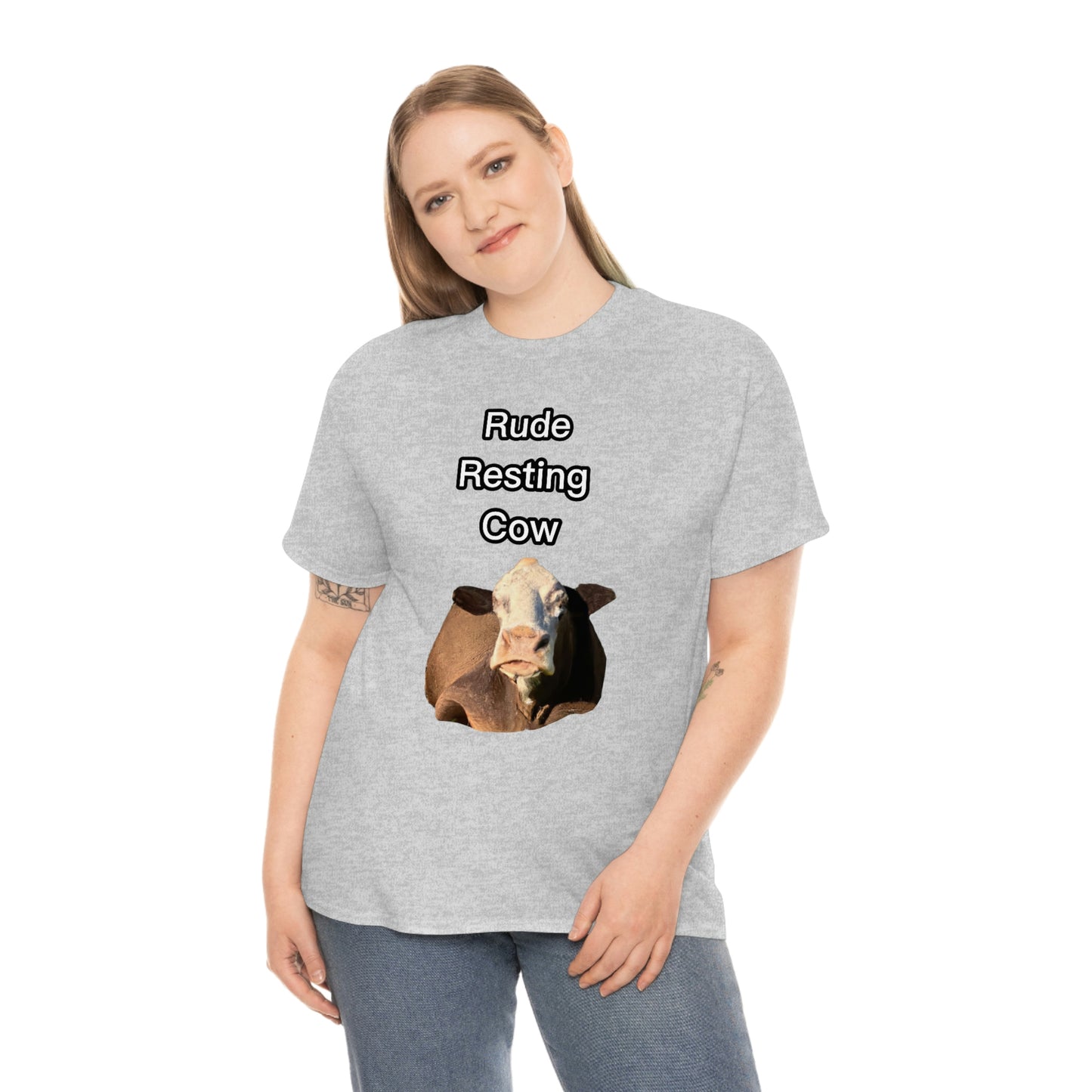 Rude Resting Cow | Official Undertime Slopper Merch