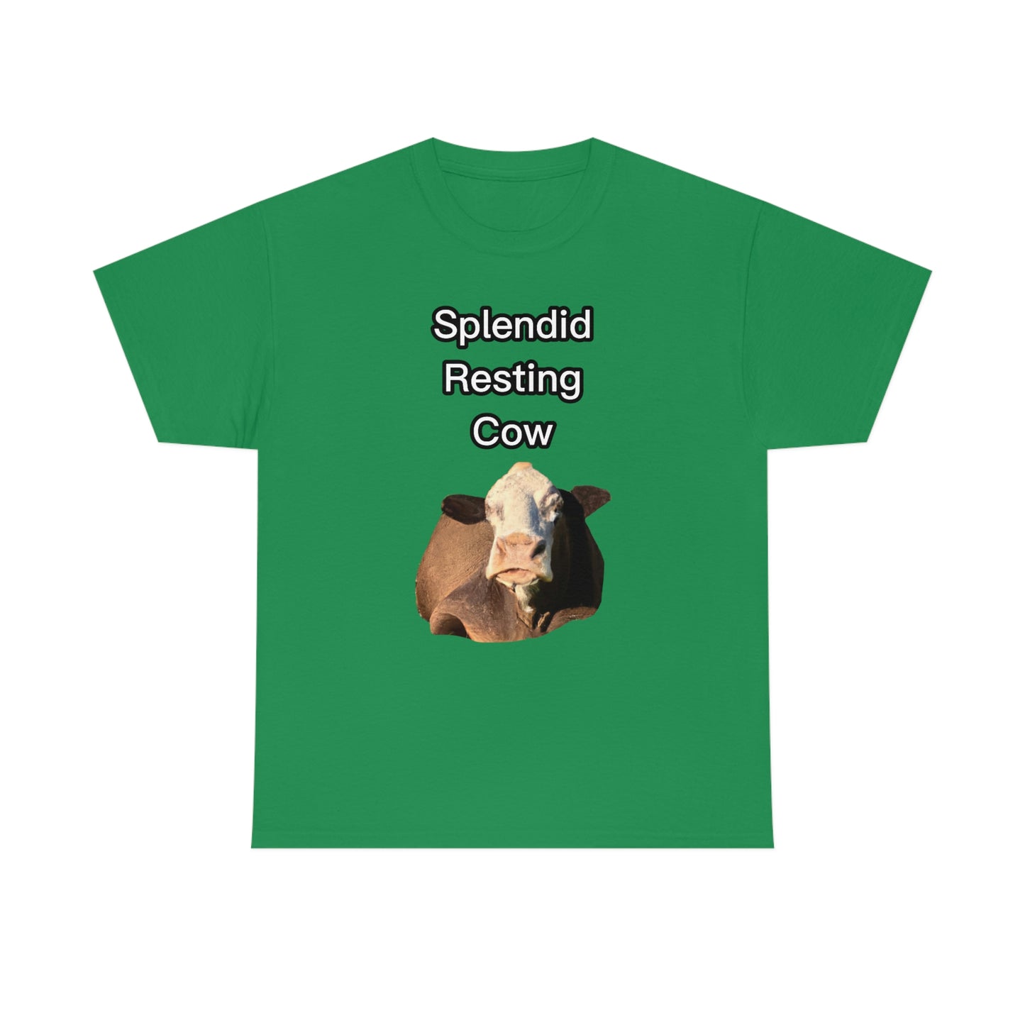 Splendid Resting Cow | Official Undertime Slopper Merch