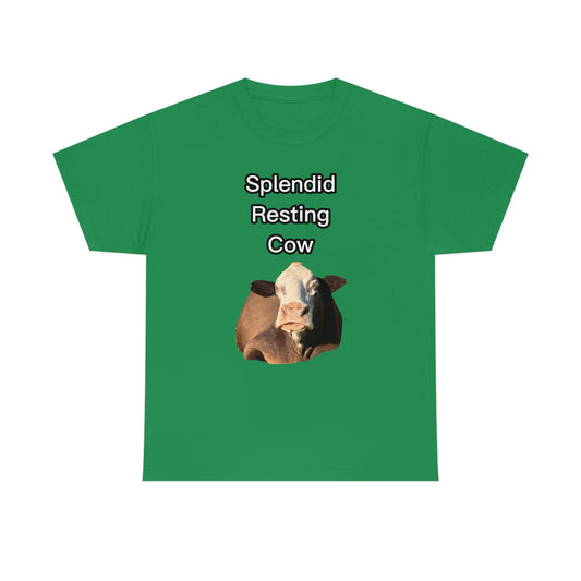 Splendid Resting Cow | Official Undertime Slopper Merch