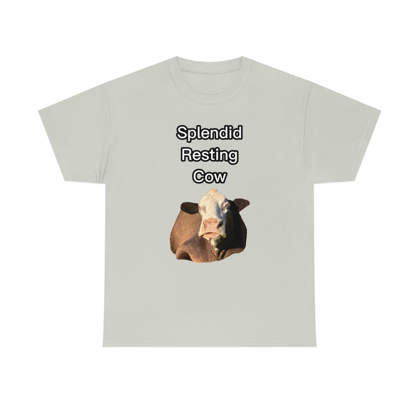 Splendid Resting Cow | Official Undertime Slopper Merch