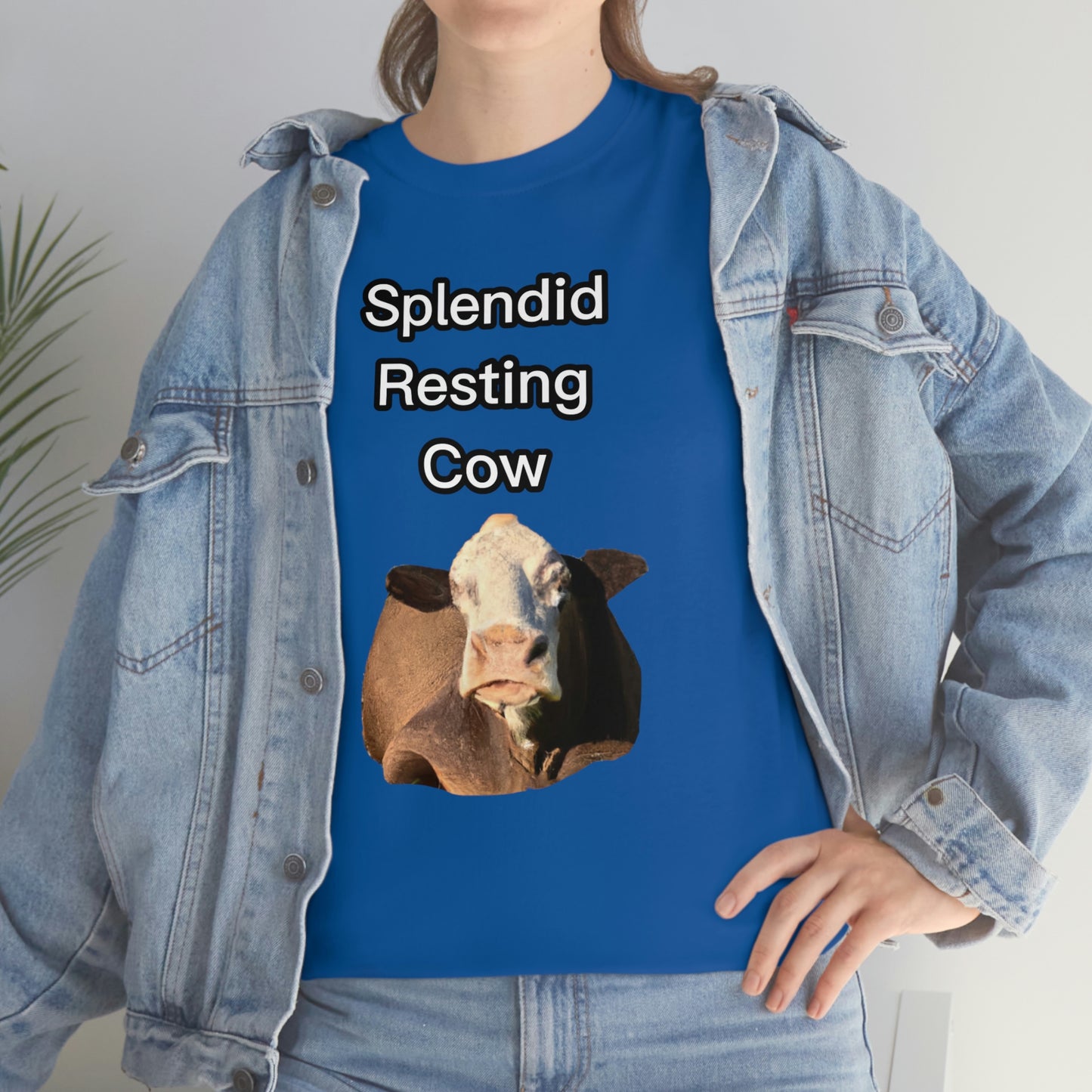 Splendid Resting Cow | Official Undertime Slopper Merch