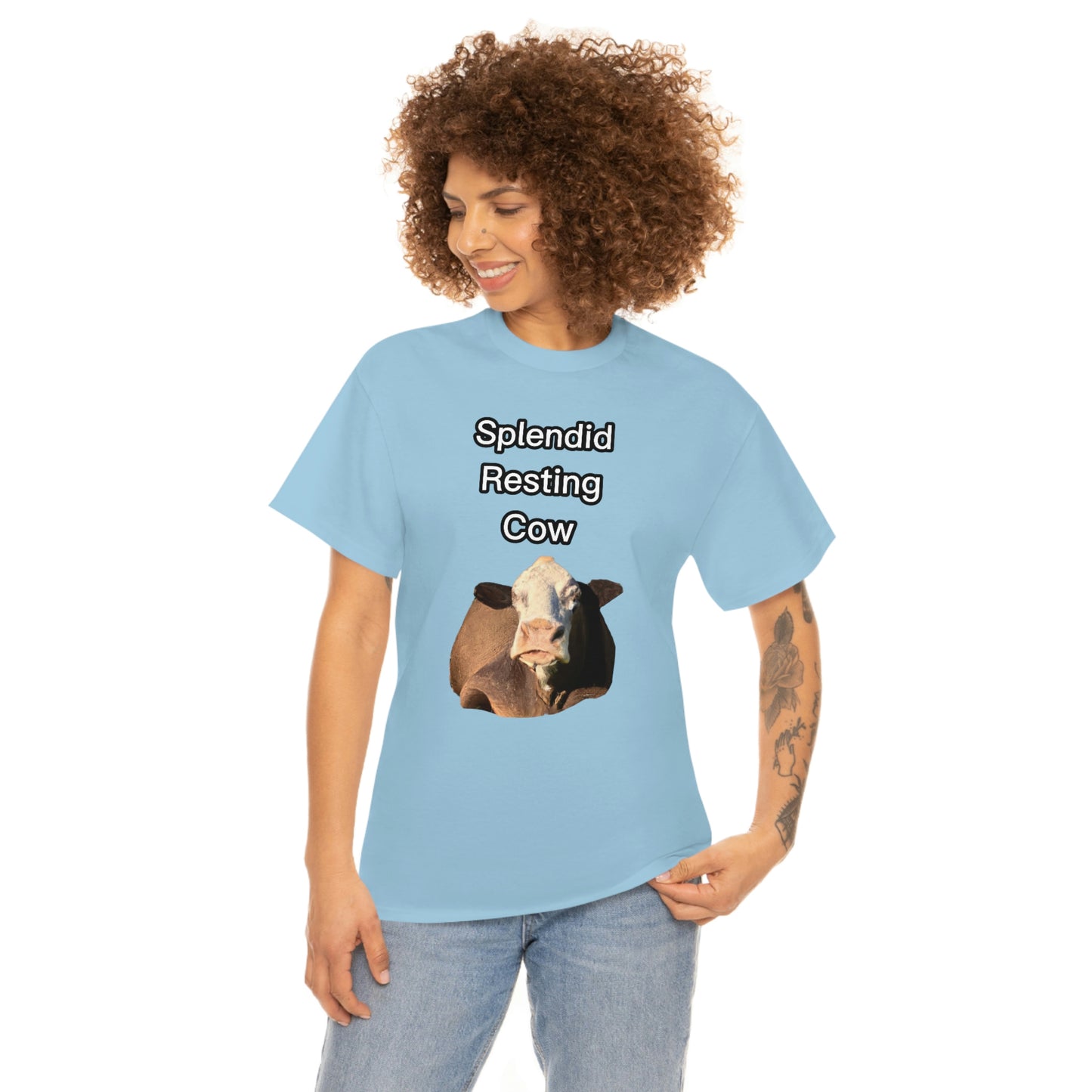 Splendid Resting Cow | Official Undertime Slopper Merch
