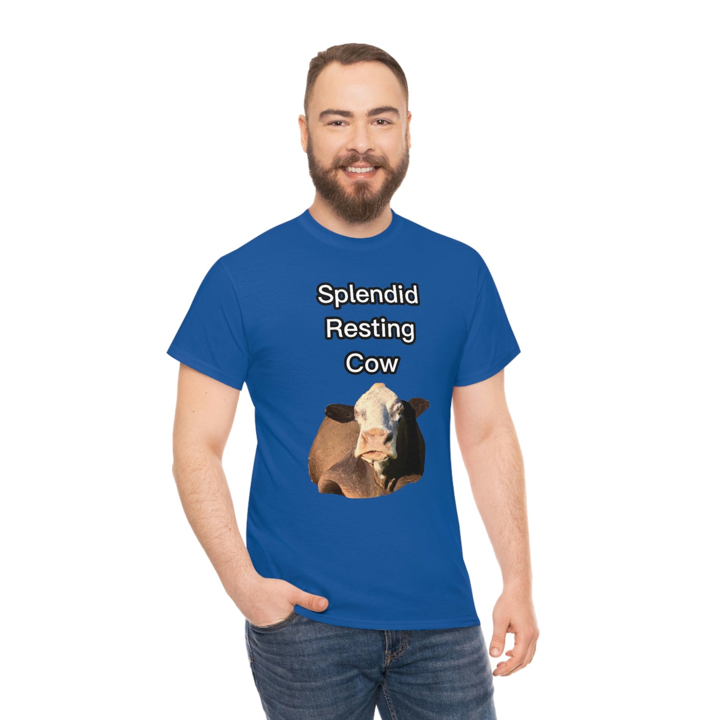 Splendid Resting Cow | Official Undertime Slopper Merch