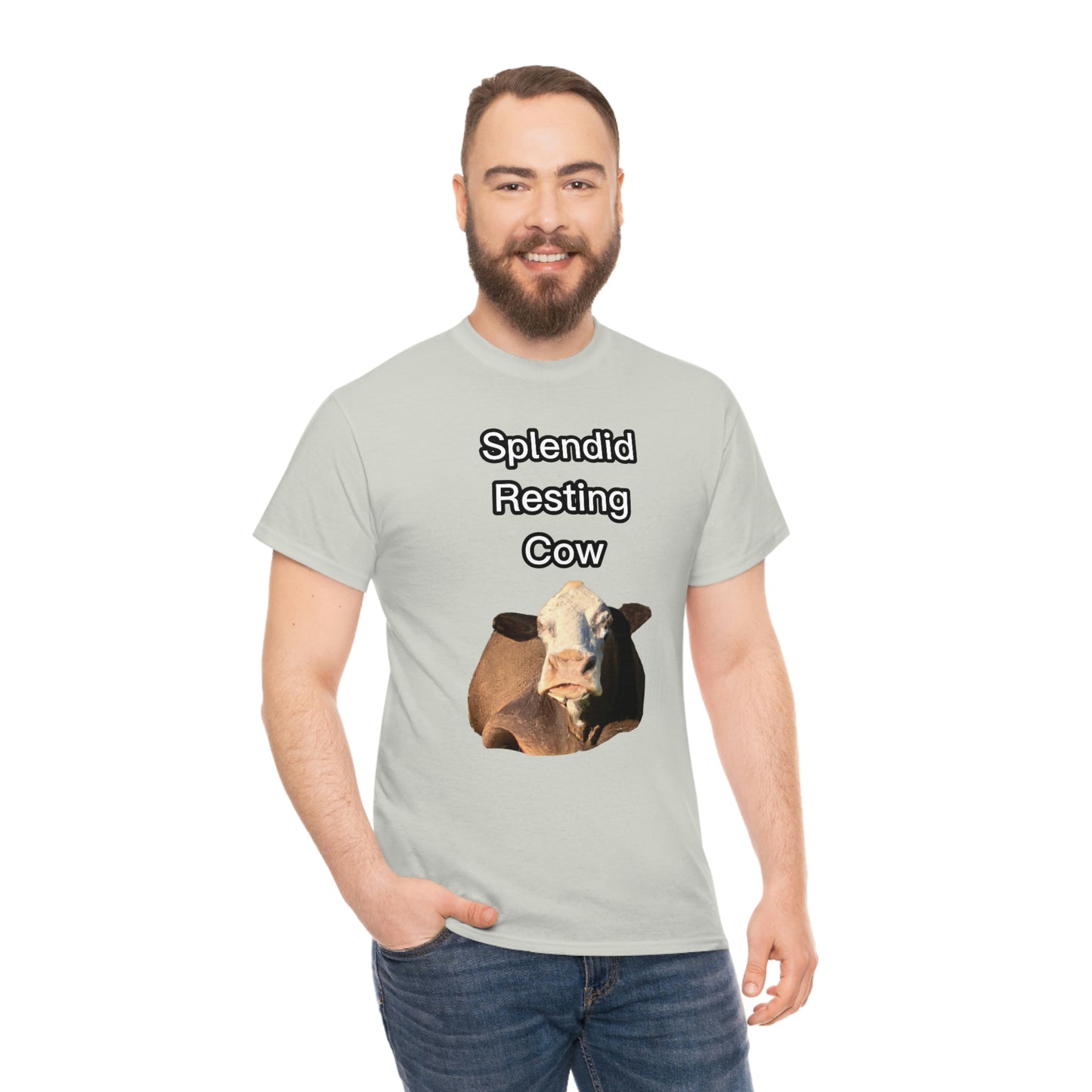 Splendid Resting Cow | Official Undertime Slopper Merch