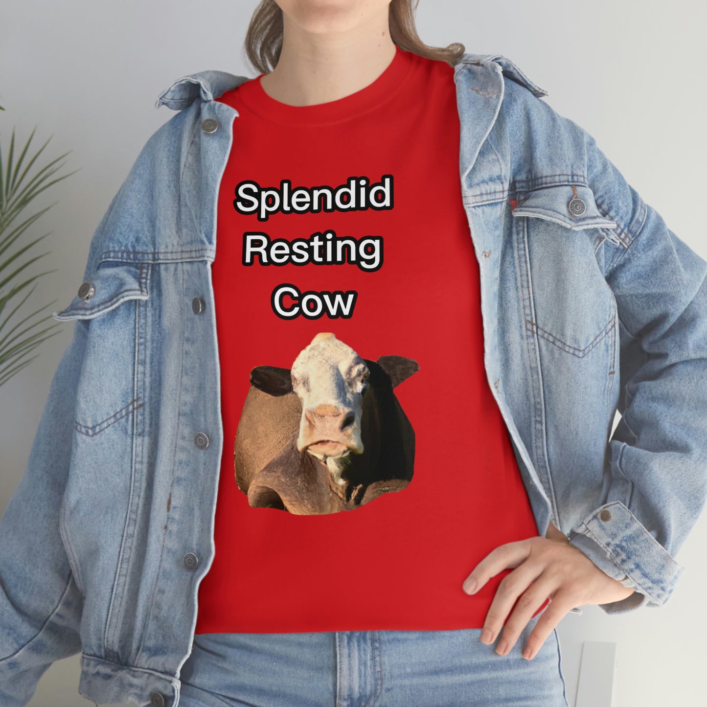 Splendid Resting Cow | Official Undertime Slopper Merch