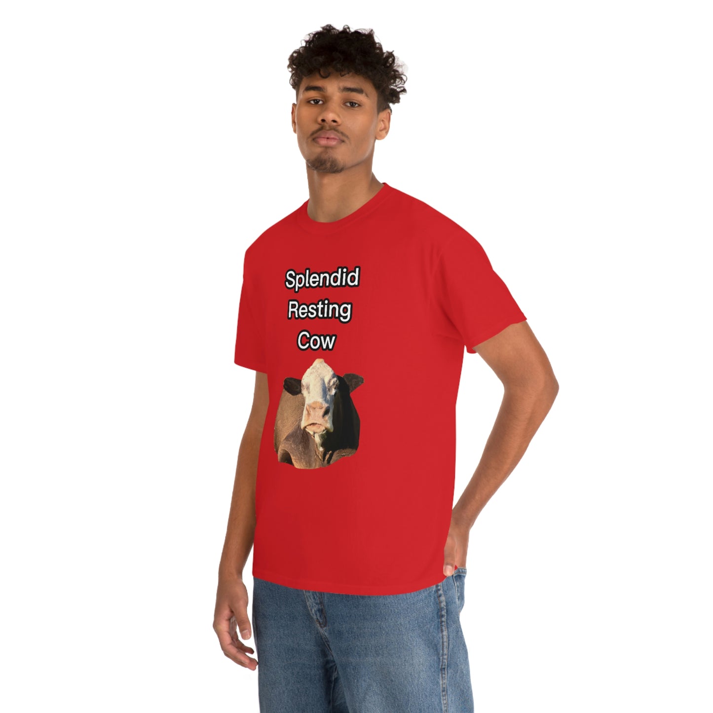 Splendid Resting Cow | Official Undertime Slopper Merch