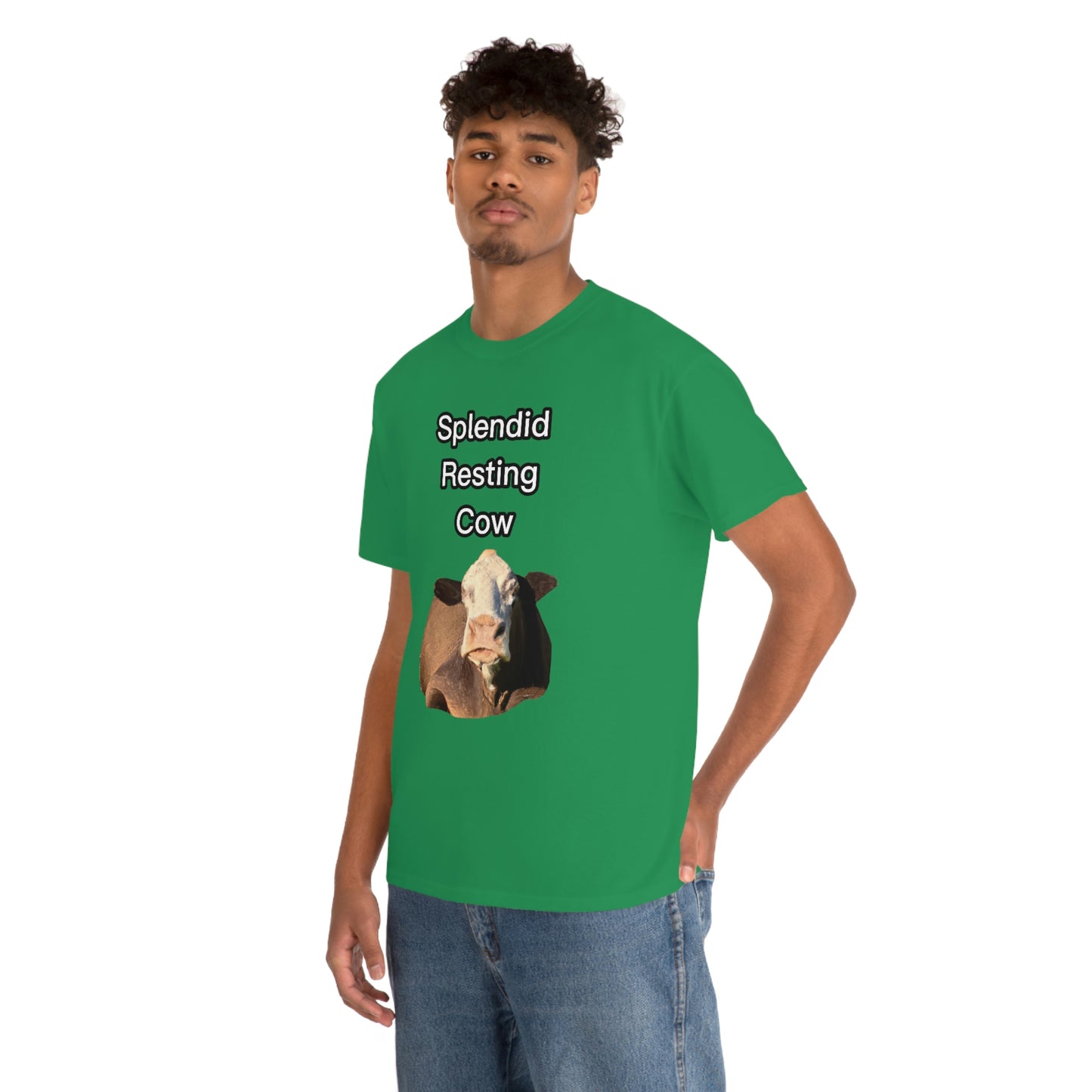Splendid Resting Cow | Official Undertime Slopper Merch
