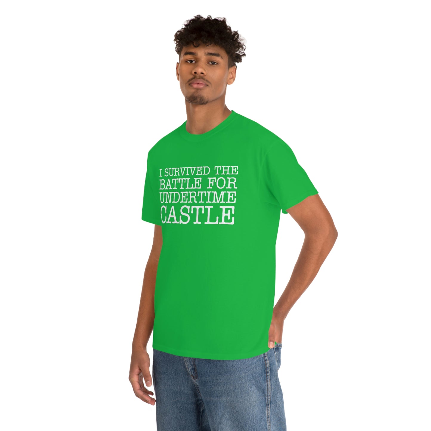 I Survived The Battle For Undertime Castle (White Text) | Official Undertime Slopper Merch
