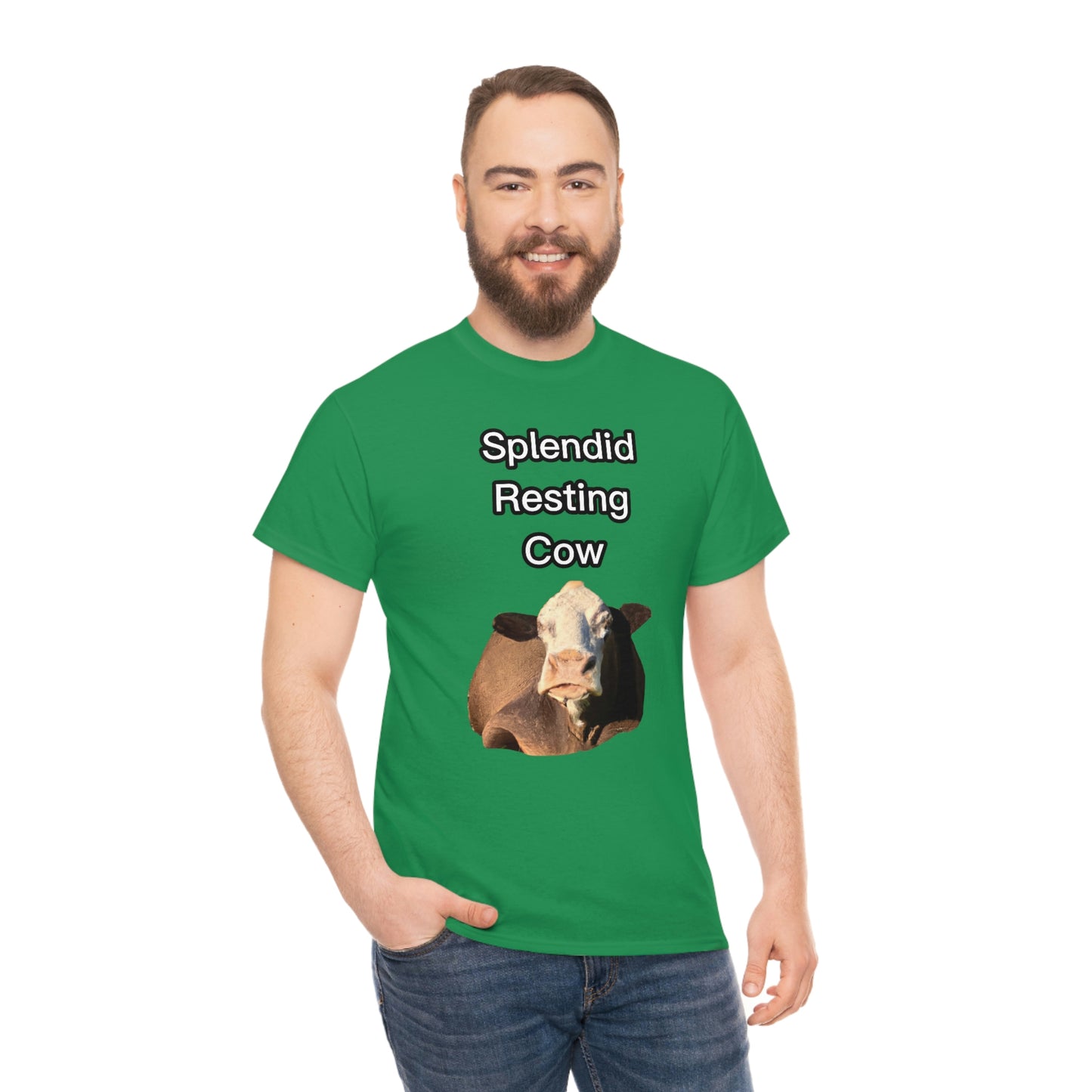 Splendid Resting Cow | Official Undertime Slopper Merch