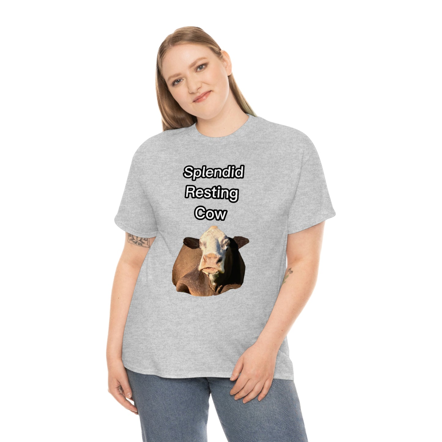 Splendid Resting Cow | Official Undertime Slopper Merch