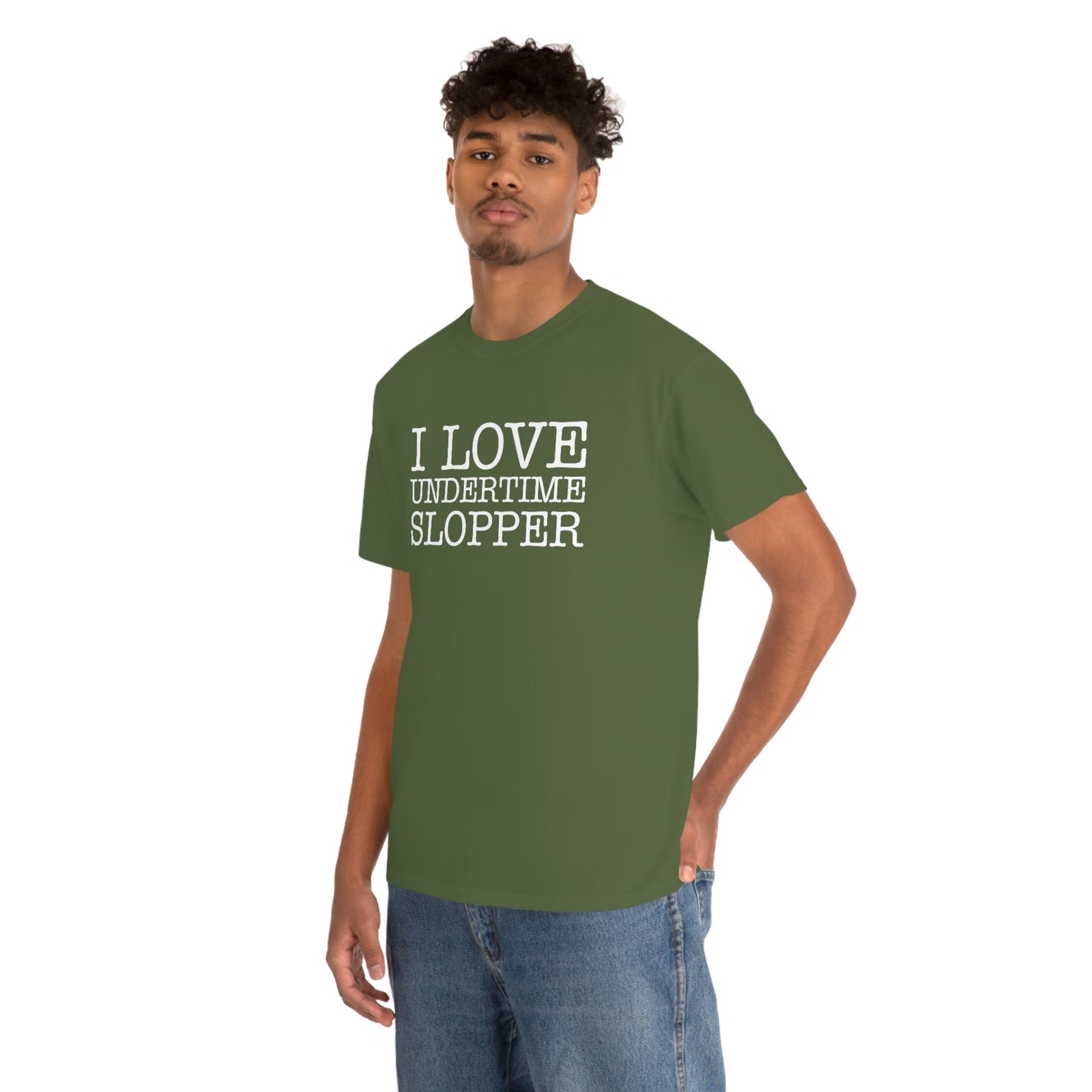 I love Undertime Slopper (White Text) | Official Undertime Slopper Merch