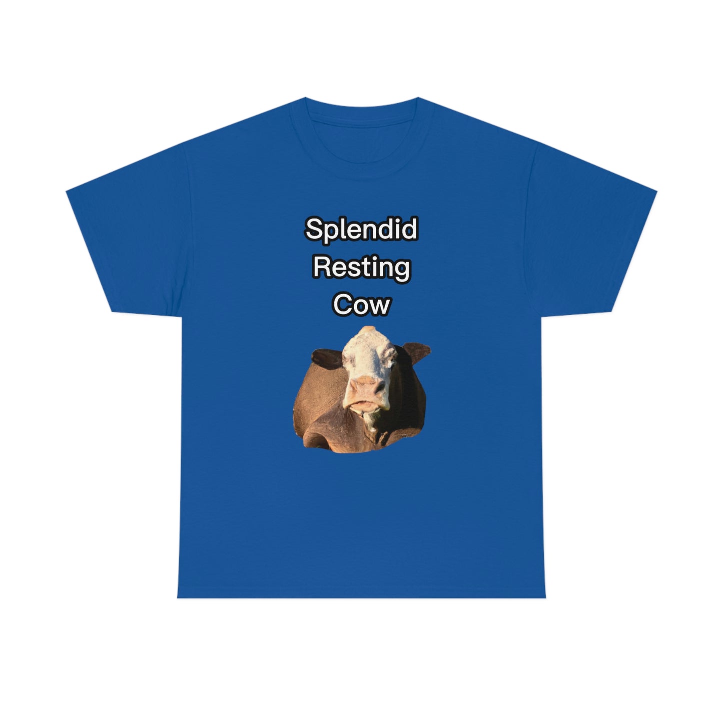 Splendid Resting Cow | Official Undertime Slopper Merch