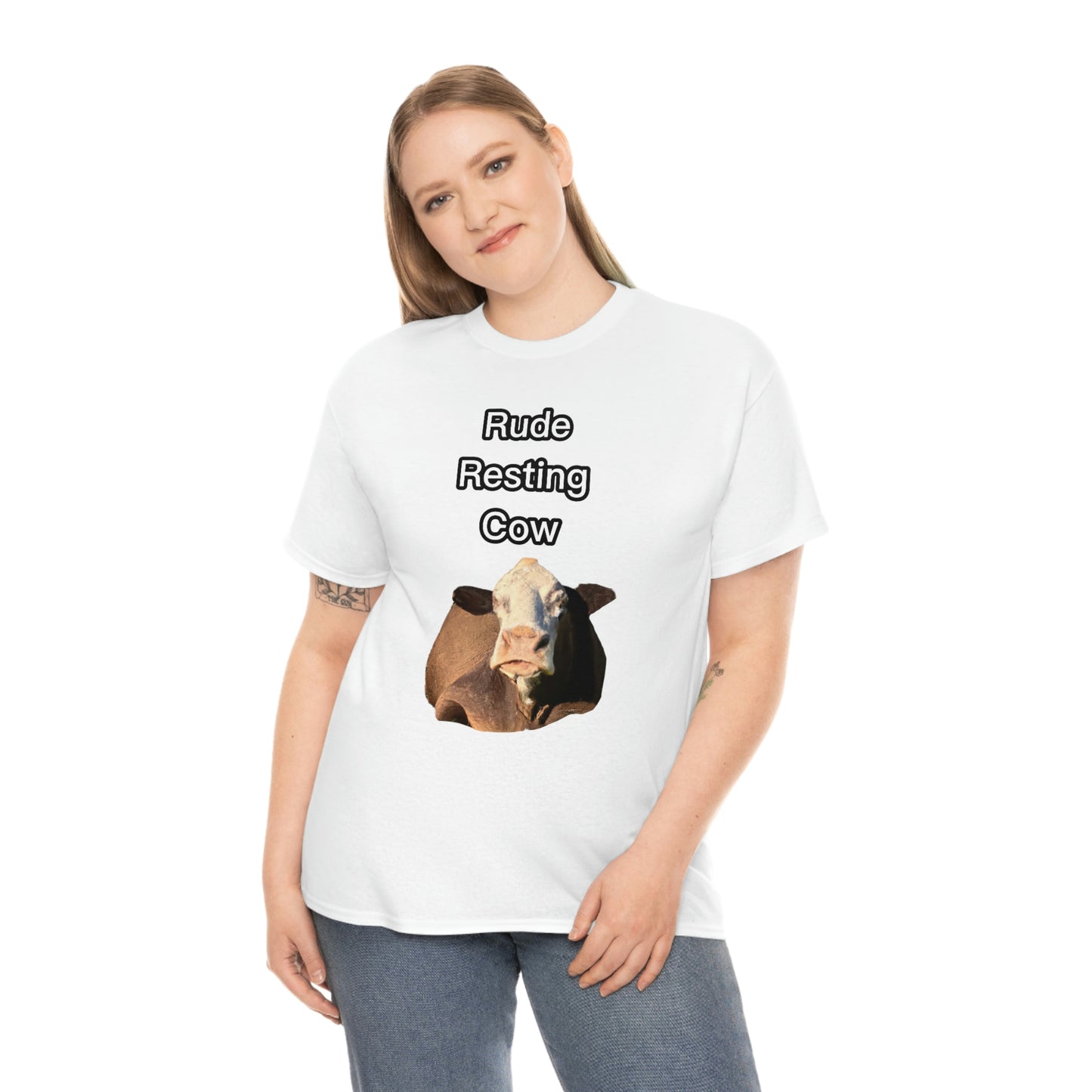 Rude Resting Cow | Official Undertime Slopper Merch