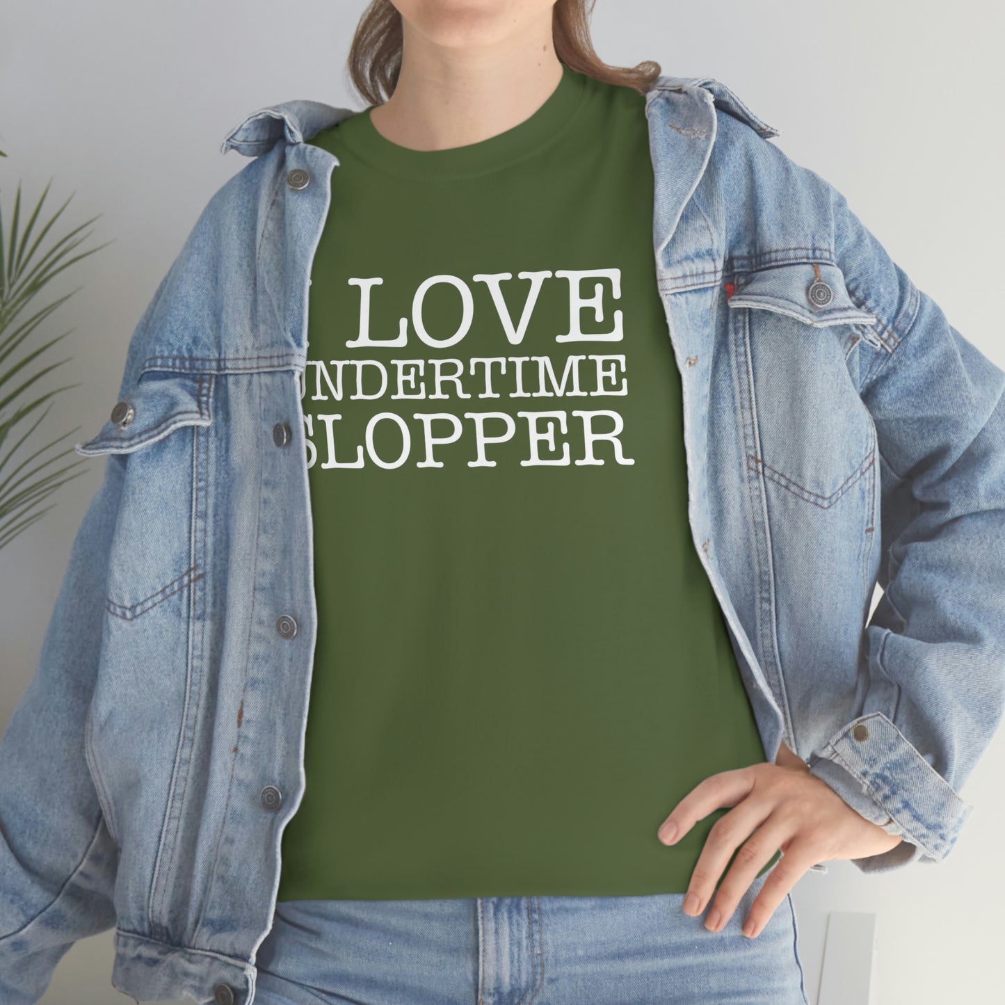 I love Undertime Slopper (White Text) | Official Undertime Slopper Merch
