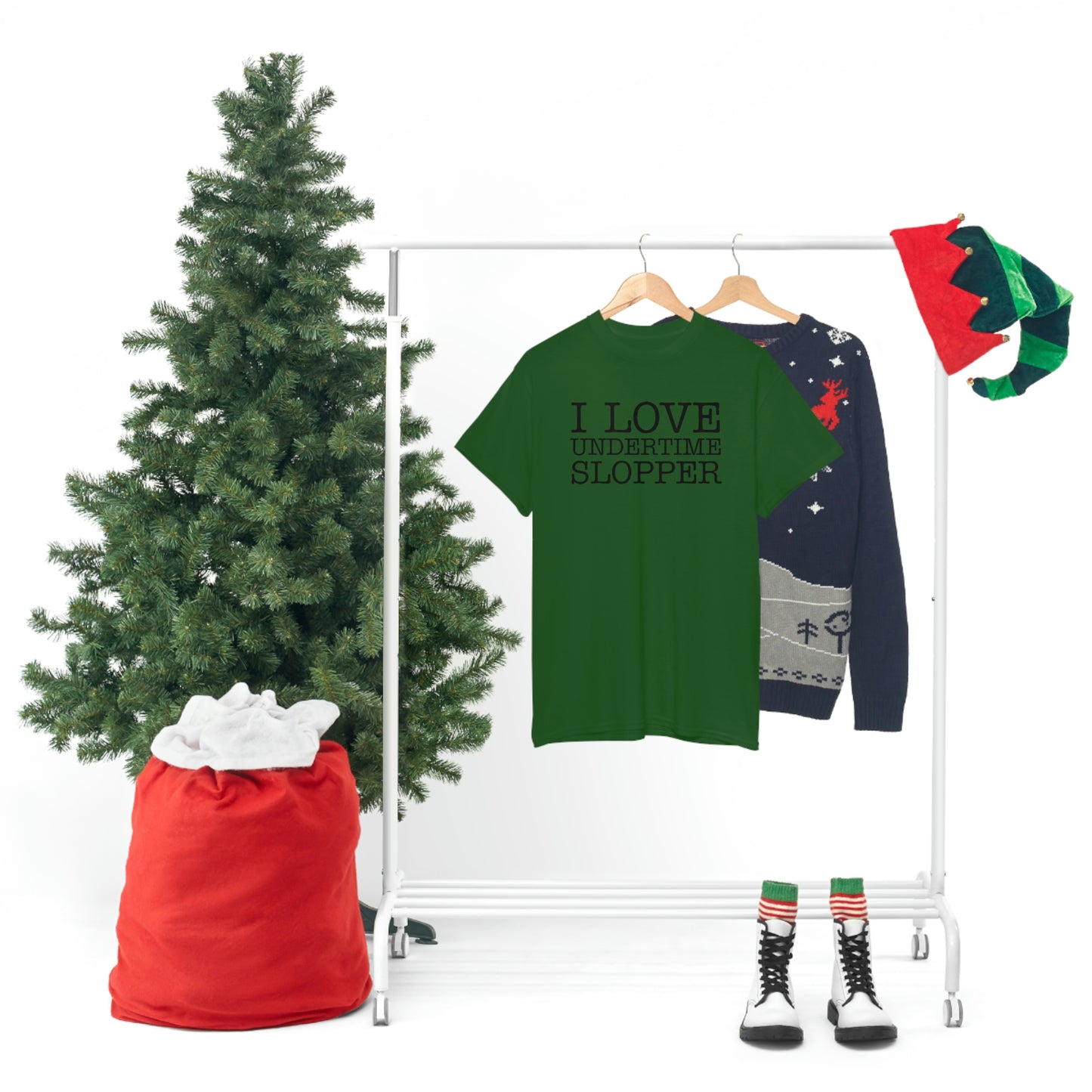 I love Undertime Slopper (Black Text) | Official Undertime Slopper Merch