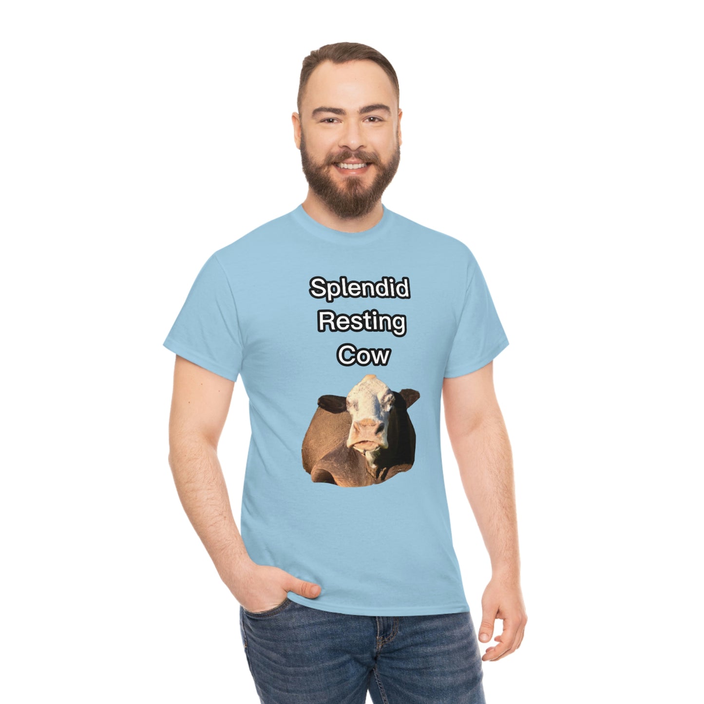 Splendid Resting Cow | Official Undertime Slopper Merch