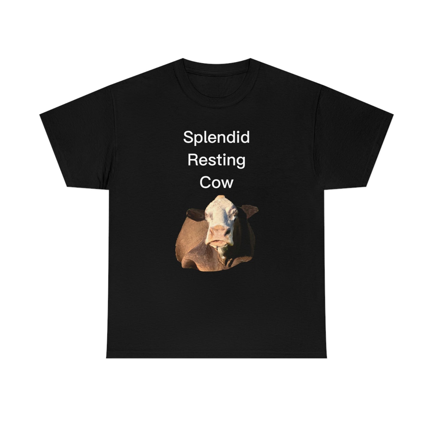 Splendid Resting Cow | Official Undertime Slopper Merch