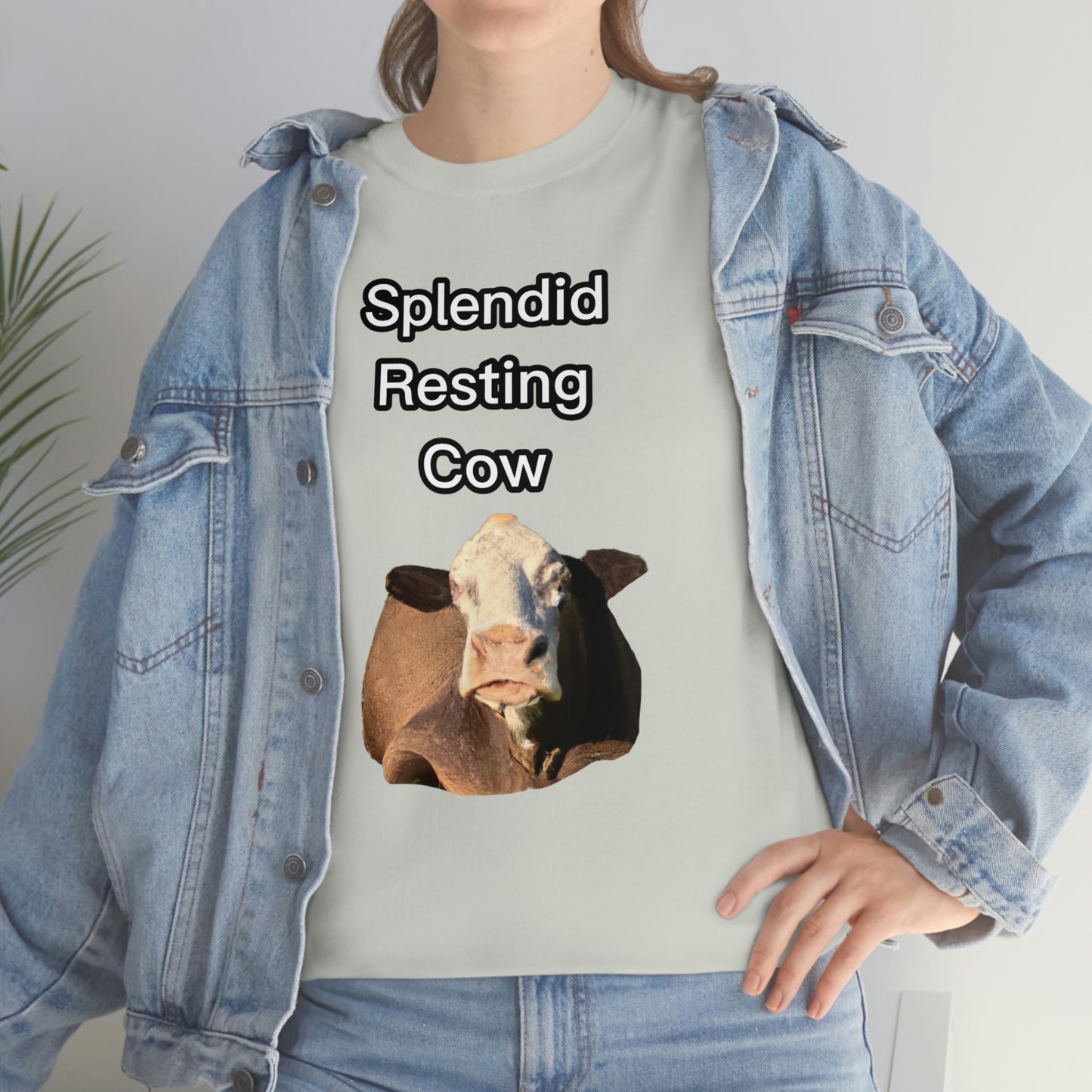 Splendid Resting Cow | Official Undertime Slopper Merch