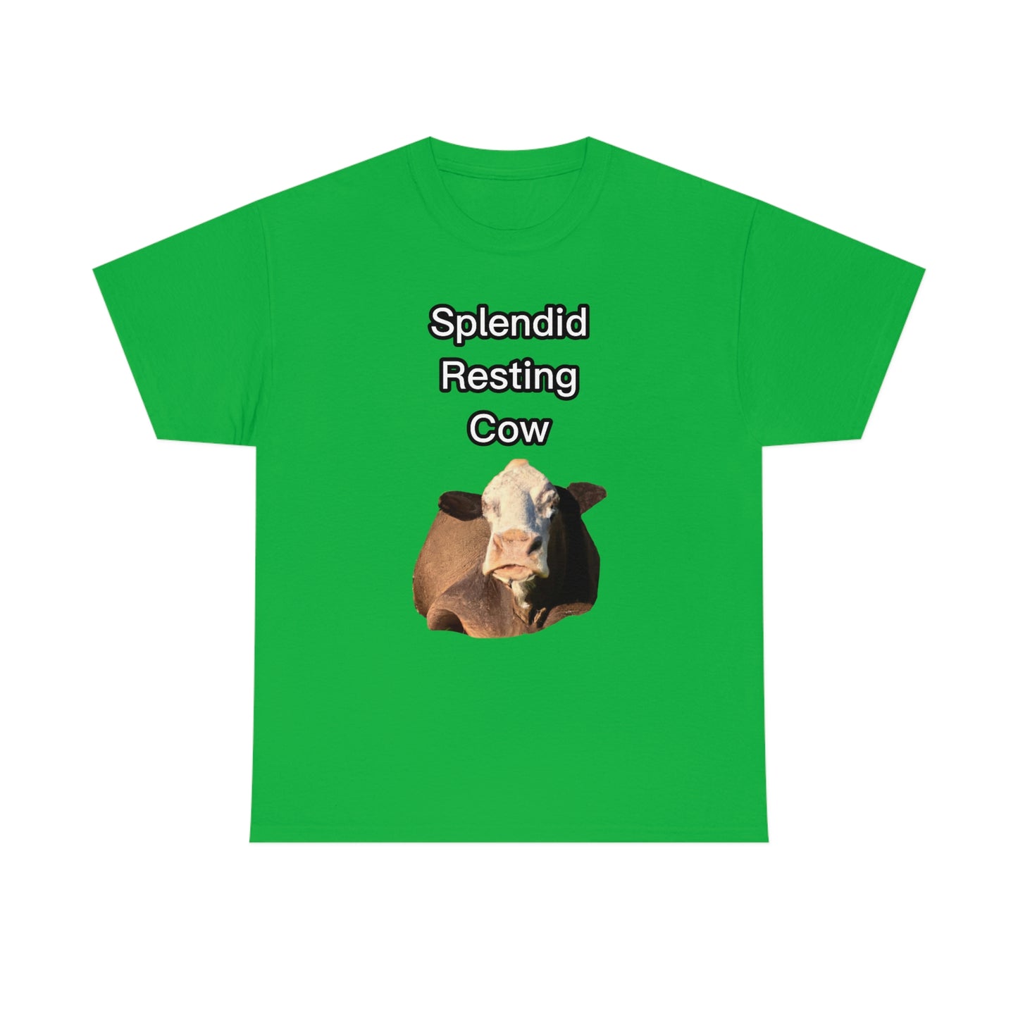 Splendid Resting Cow | Official Undertime Slopper Merch