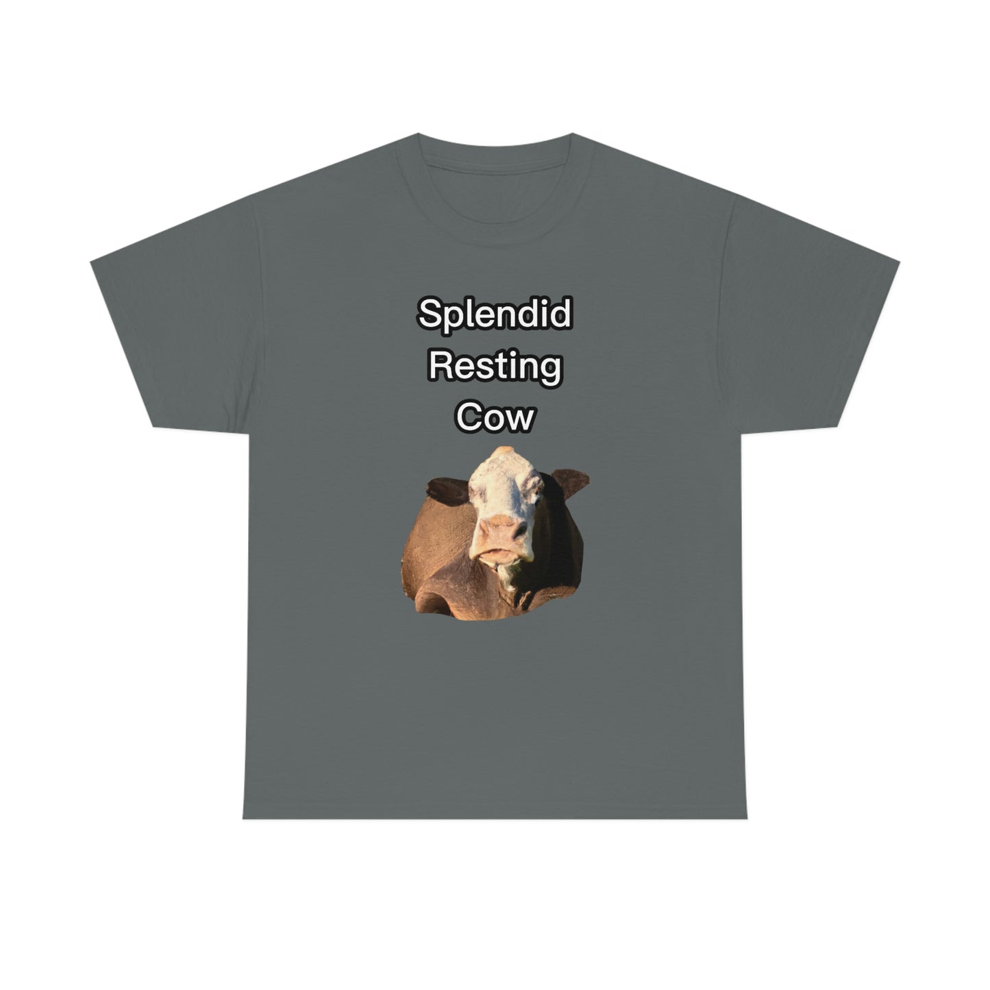 Splendid Resting Cow | Official Undertime Slopper Merch