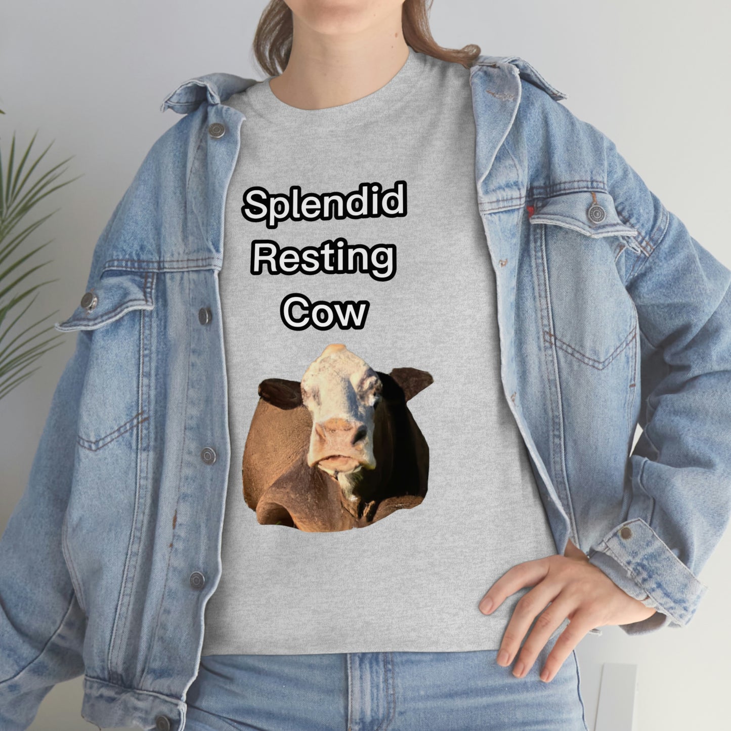 Splendid Resting Cow | Official Undertime Slopper Merch