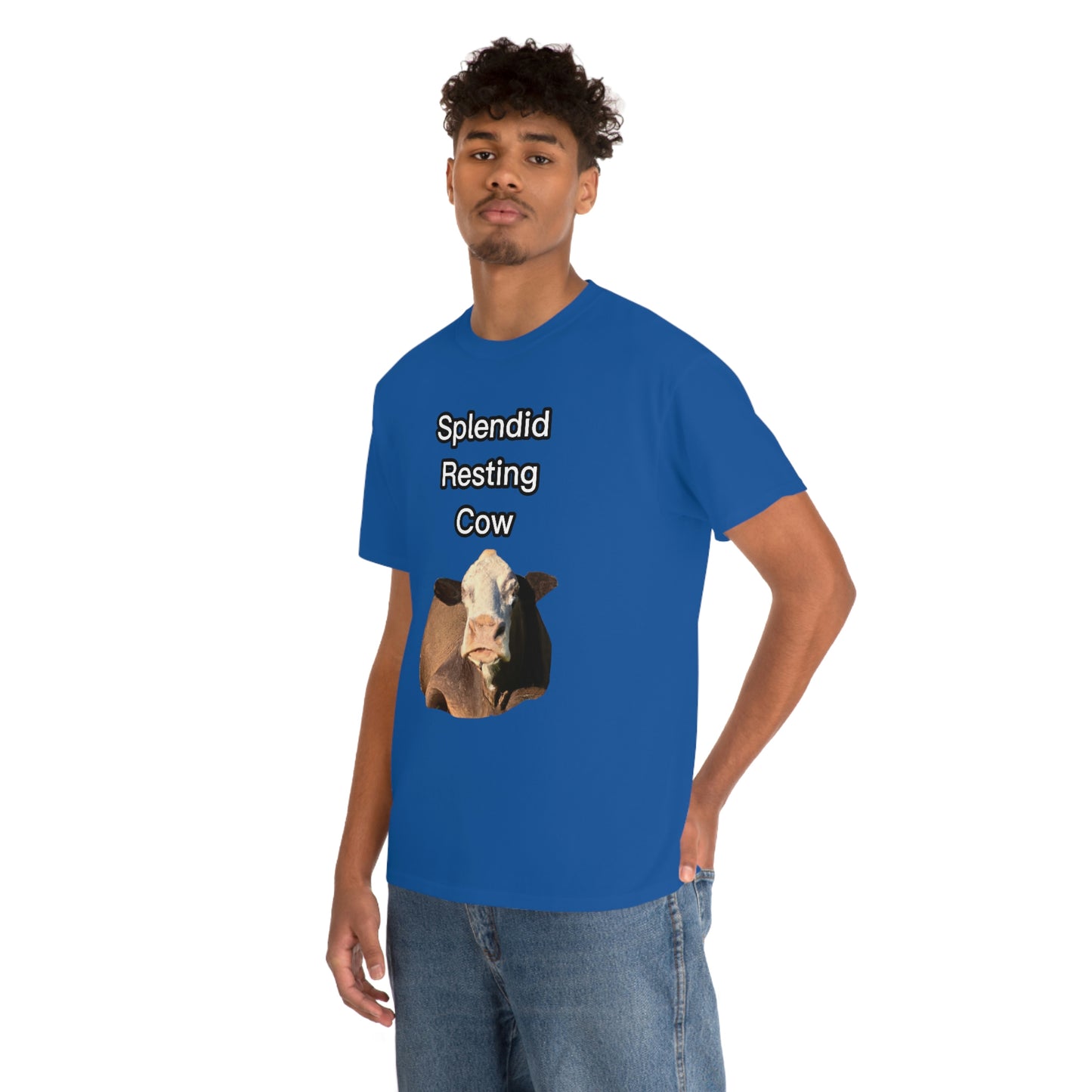 Splendid Resting Cow | Official Undertime Slopper Merch