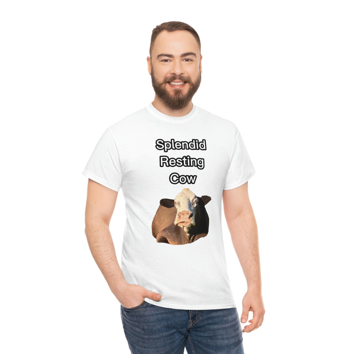 Splendid Resting Cow | Official Undertime Slopper Merch