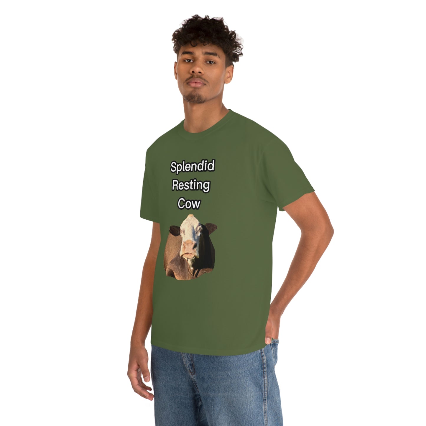 Splendid Resting Cow | Official Undertime Slopper Merch