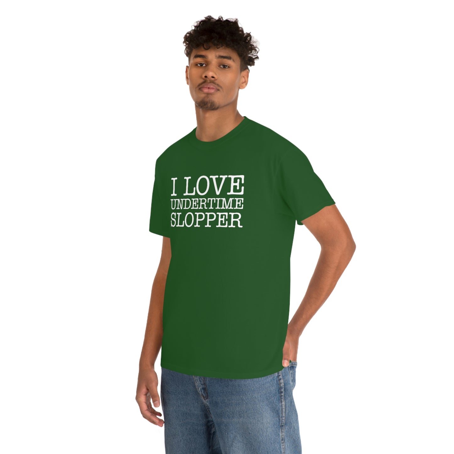 I love Undertime Slopper (White Text) | Official Undertime Slopper Merch