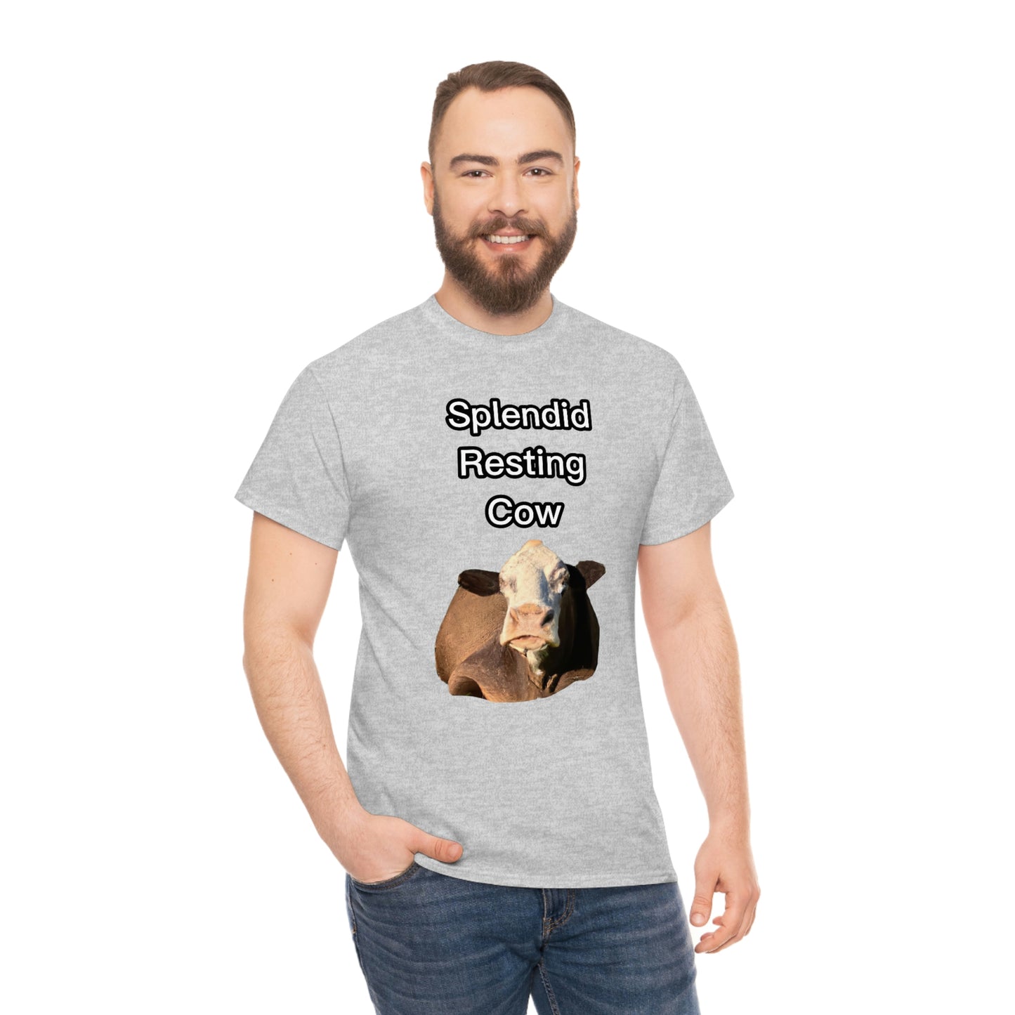 Splendid Resting Cow | Official Undertime Slopper Merch