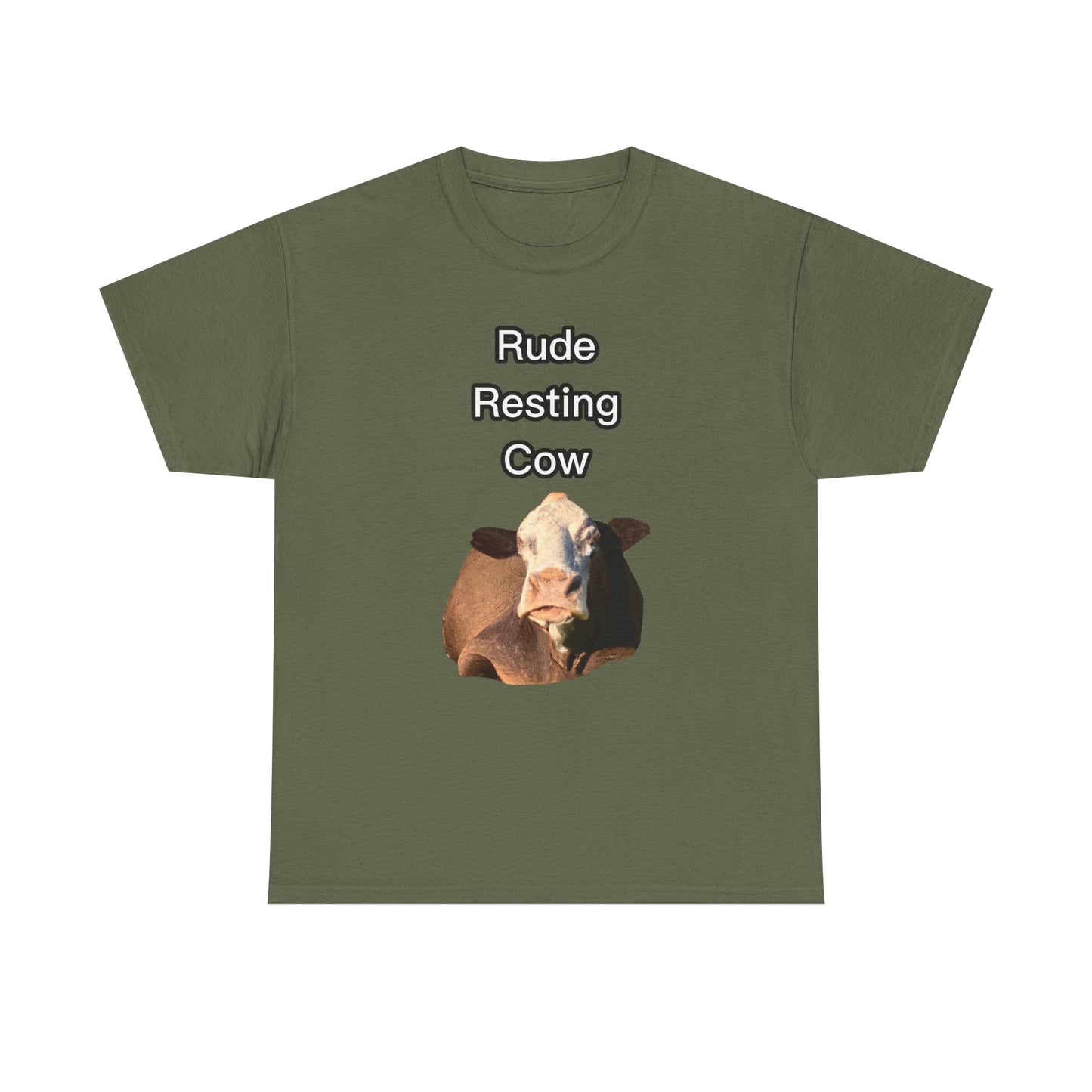 Rude Resting Cow | Official Undertime Slopper Merch