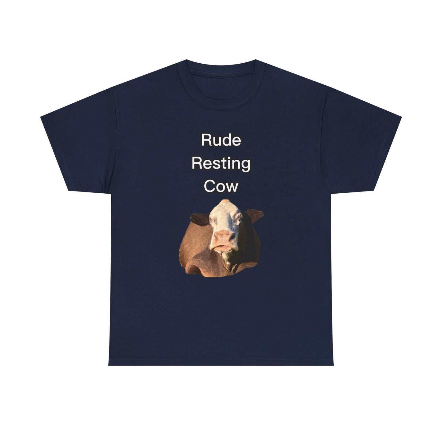 Rude Resting Cow | Official Undertime Slopper Merch