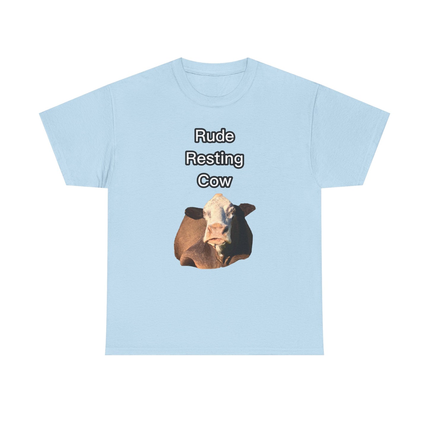 Rude Resting Cow | Official Undertime Slopper Merch
